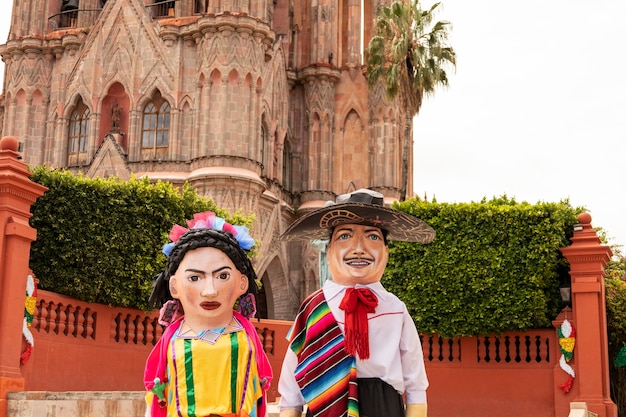 無料写真 メキシコの建築と文化の眺め