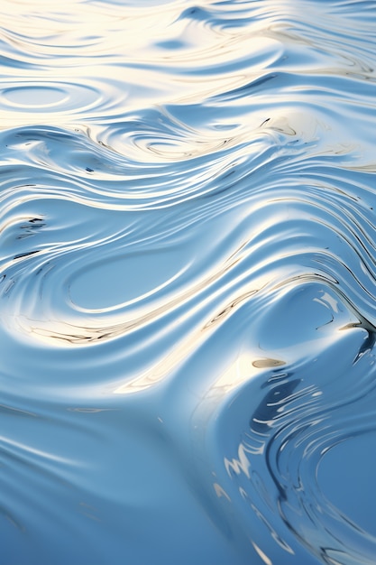 Бесплатное фото Вид прозрачной кристально чистой воды