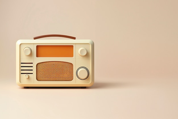 무료 사진 오래된 라디오 장치 의 어리 음색 의 모습