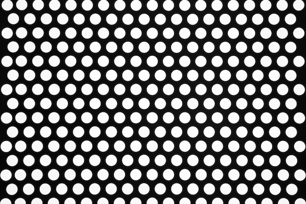 Free photo view of perforated sheet of material with tiny holes