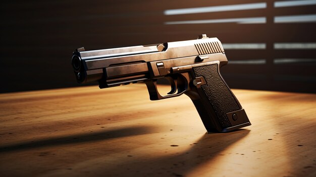 強力な 3D 銃のビュー