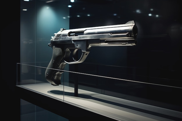 Вид на мощную 3D-пушку