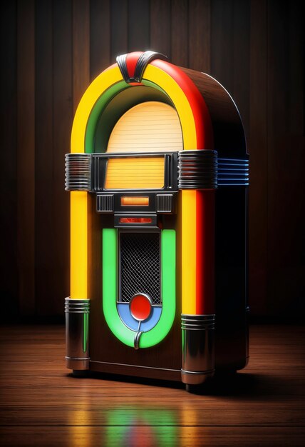 view of retro looking jukebox machine