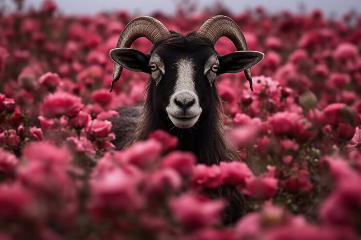 Free Photo view of sheep outdoors in nature