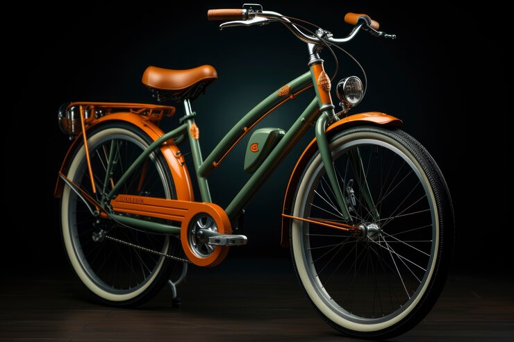 Free Photo view of simple bicycle