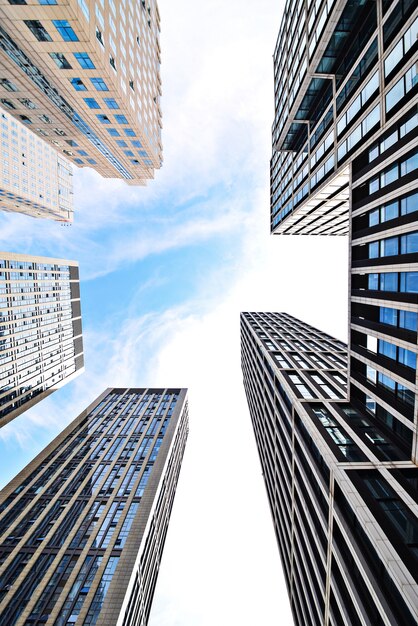 View of skyscrapers