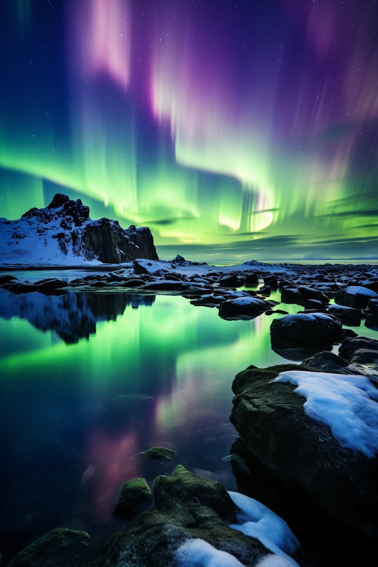 Free Photo view of spectacular nature landscape