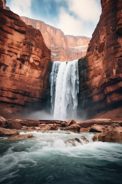 Foto gratuita vista di uno spettacolare paesaggio naturale