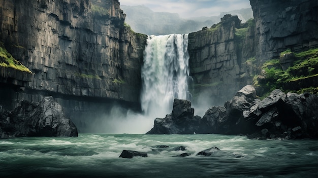 Foto gratuita vista di uno spettacolare paesaggio naturale