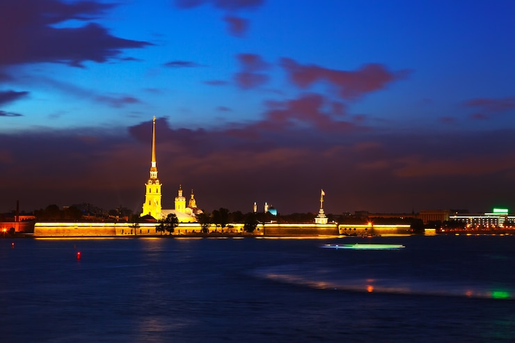 無料Photo サンクトペテルブルクの夜景