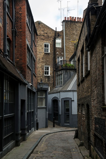 Вид на улицы лондонского города