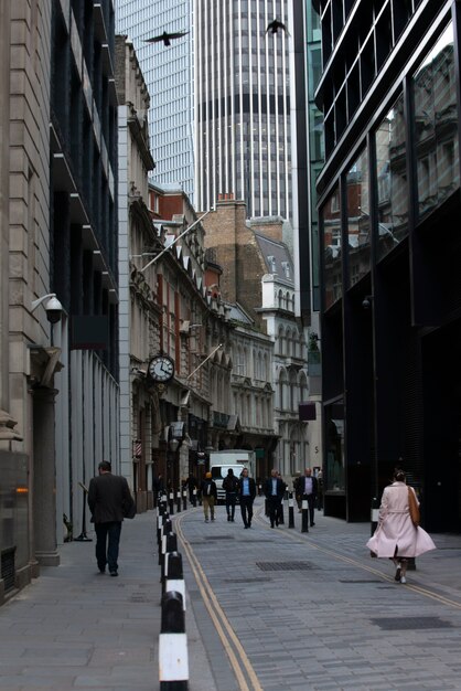 View of the streets in london city