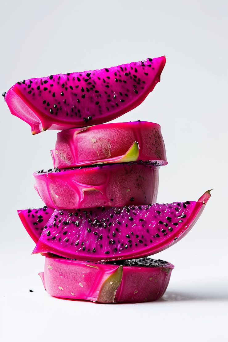 Free Photo view of tasty tropical dragon fruit