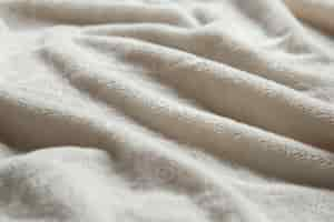 Free photo view of textured fur fabric