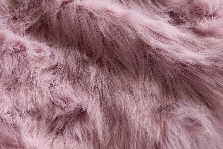 Free Photo view of textured fur fabric