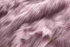 Free photo view of textured fur fabric