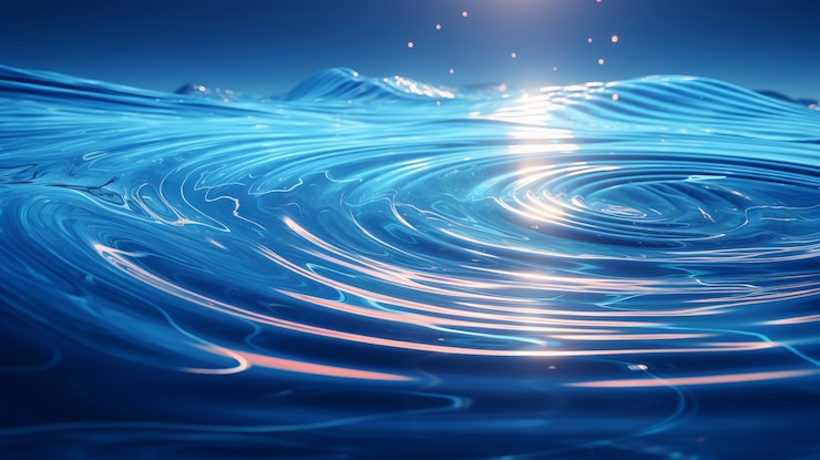 Free Photo view of transparent crystal clear water