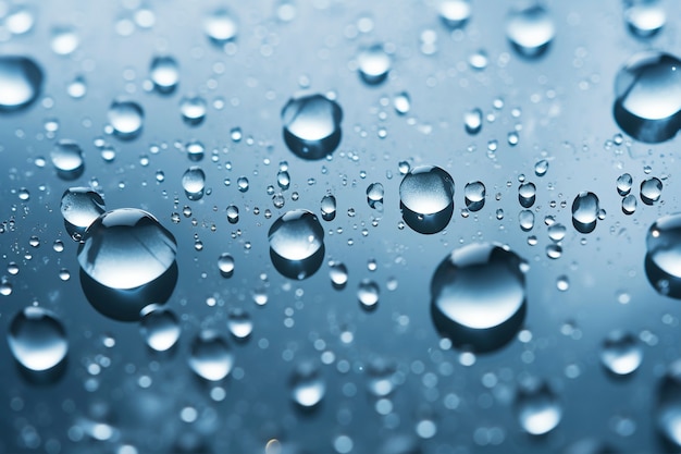 Free photo view of water drops