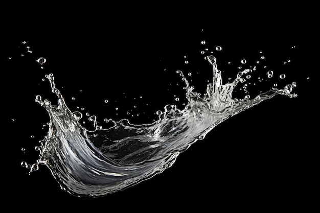 Free photo view of water splash