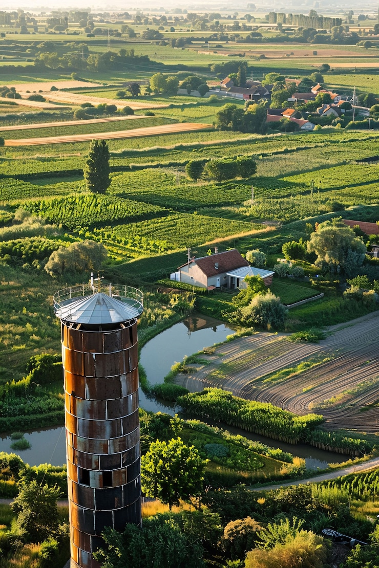 Free Photo view of water tank for storage