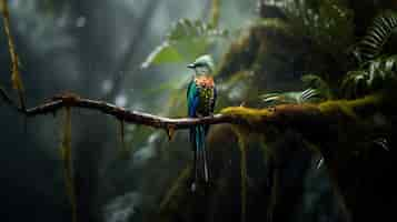 Free photo view of wild bird