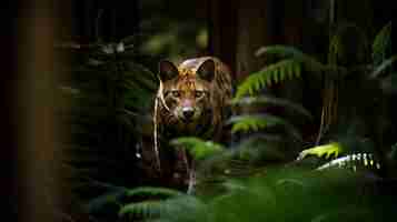 Free photo view of wild tiger