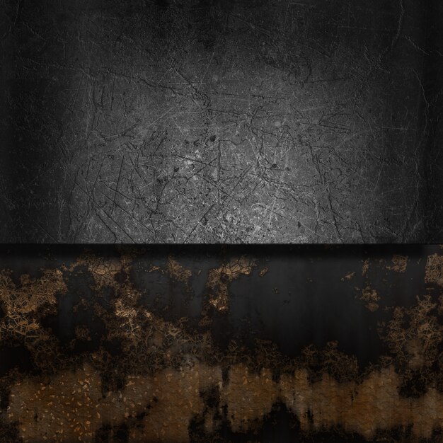 Vintage background with grunge metal and rust