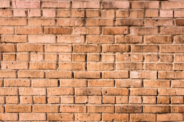 Free photo vintage brick wall background