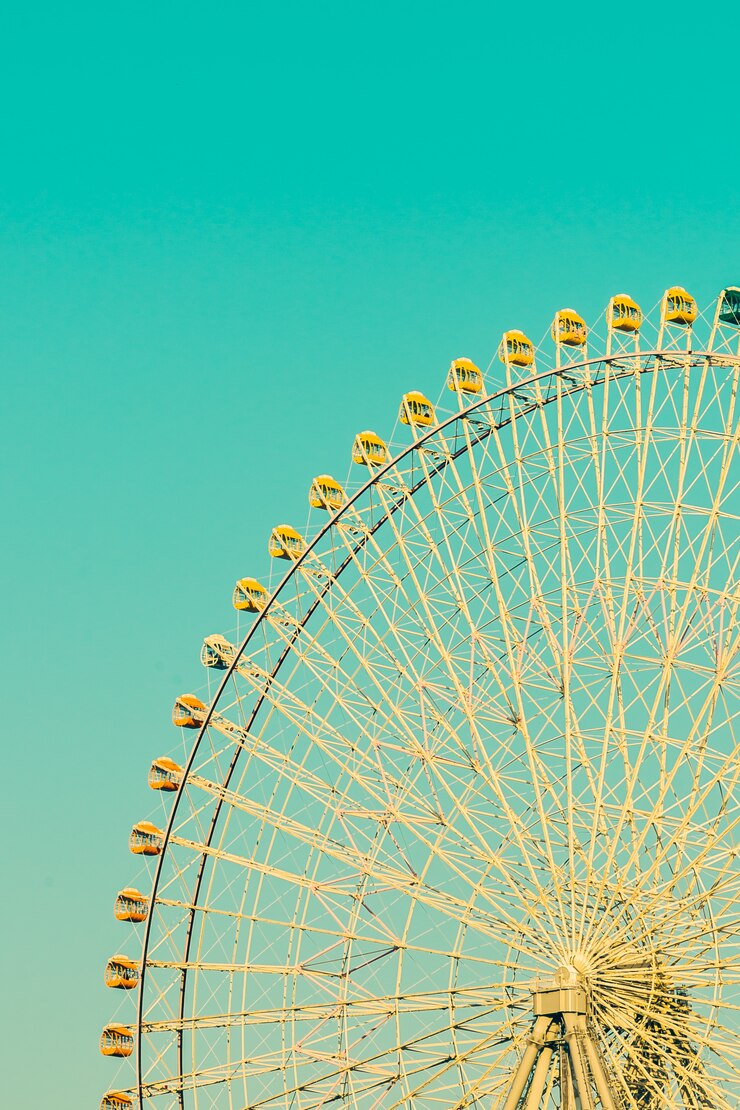 Free Photo vintage ferris wheel