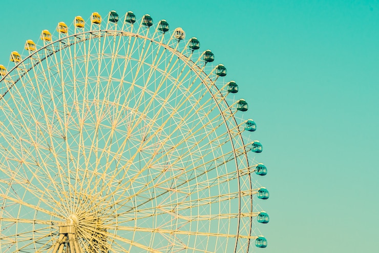 Free Photo vintage ferris wheel