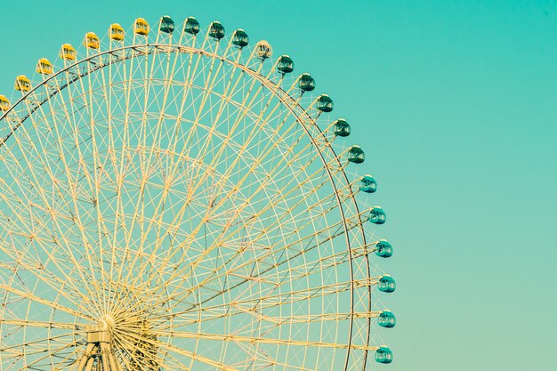 Vintage ferris wheel