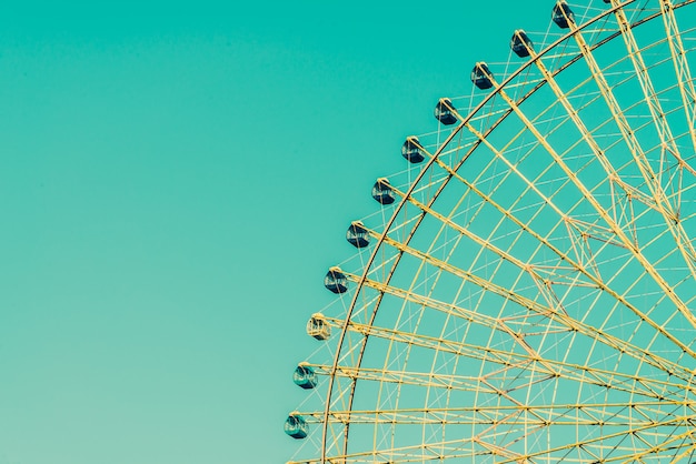 Vintage ferris wheel