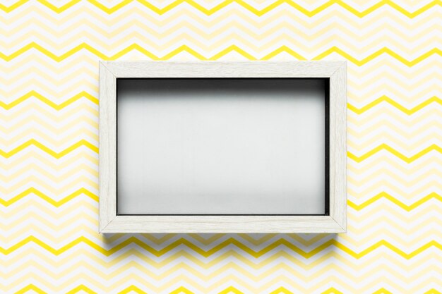 Vintage frame with pattern background