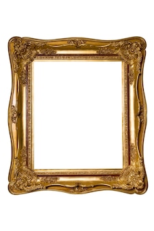 Vintage gold picture frame