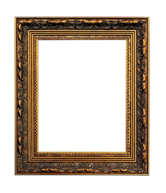 Vintage gold picture frame