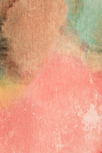 Vintage gradient pink handmade technique aquarelle