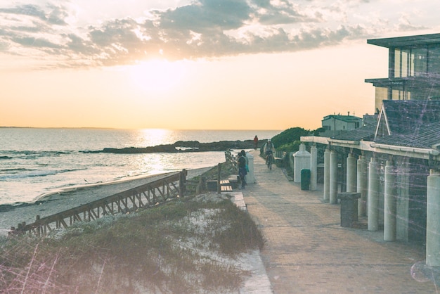 Foto di paesaggio d'epoca