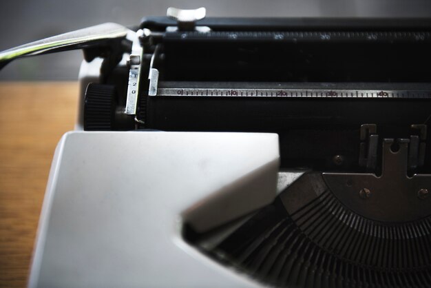 Vintage typewriter