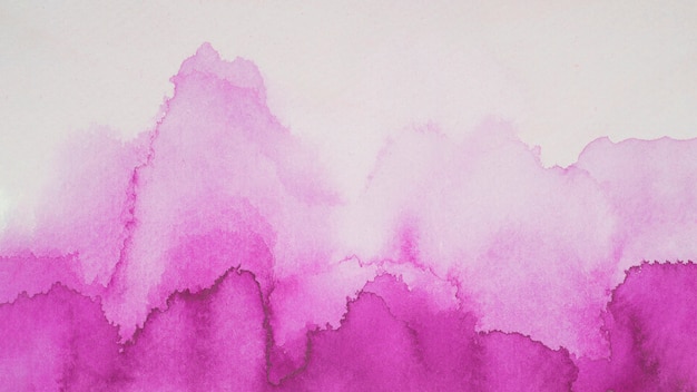 Free photo violet blots of paints on white paper