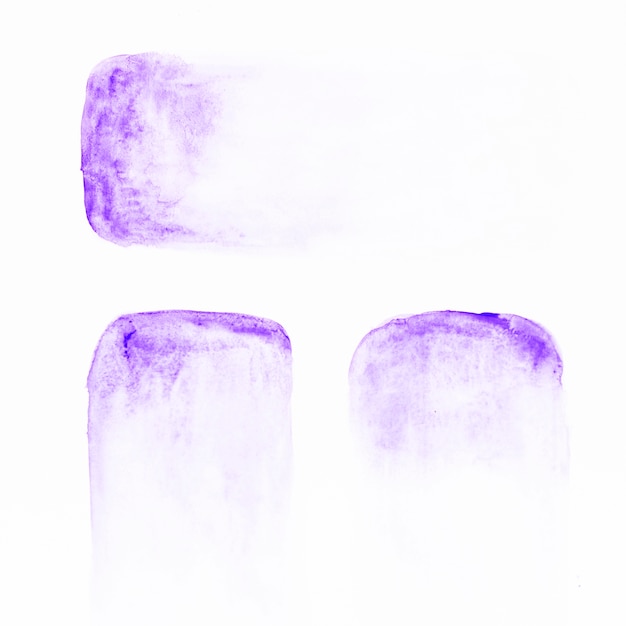 Free photo violet stains of paint