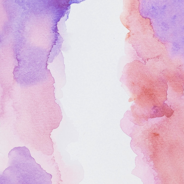 Free photo violet and vinous paints on white paper