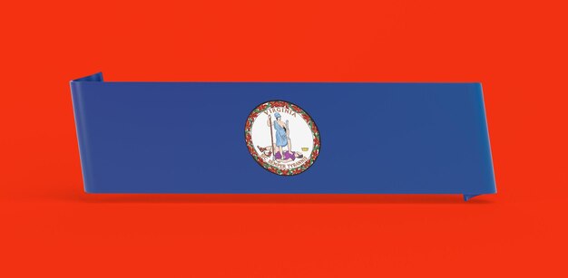 Знамя флага Вирджинии
