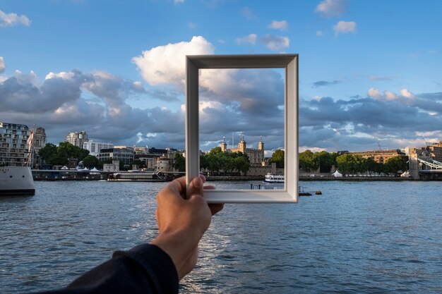 Посещение сайта за фоторамкой