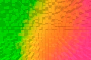 Vivid abstract background - cubes