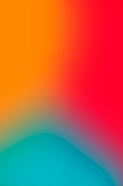 Vivid abstract colors in gradient