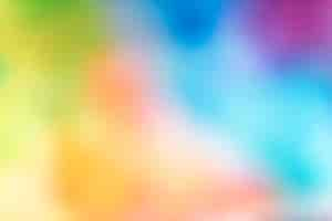 Free photo vivid blurred colorful background