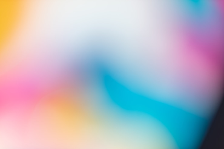 Free Photo vivid blurred colorful background