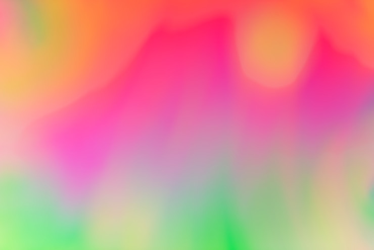 Free Photo vivid blurred colorful background