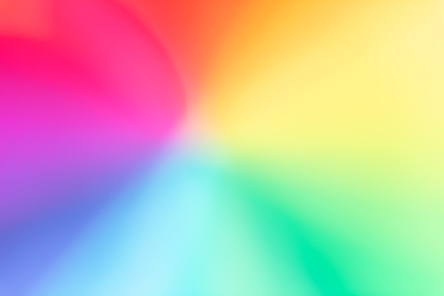 Free photo vivid blurred colorful wallpaper background