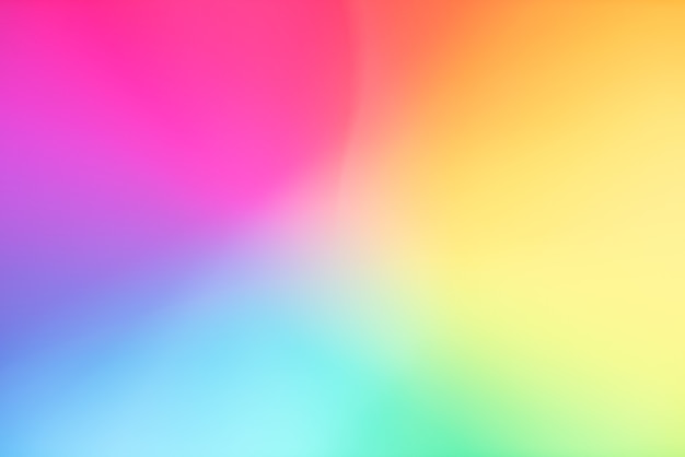 Free photo vivid blurred colorful wallpaper background